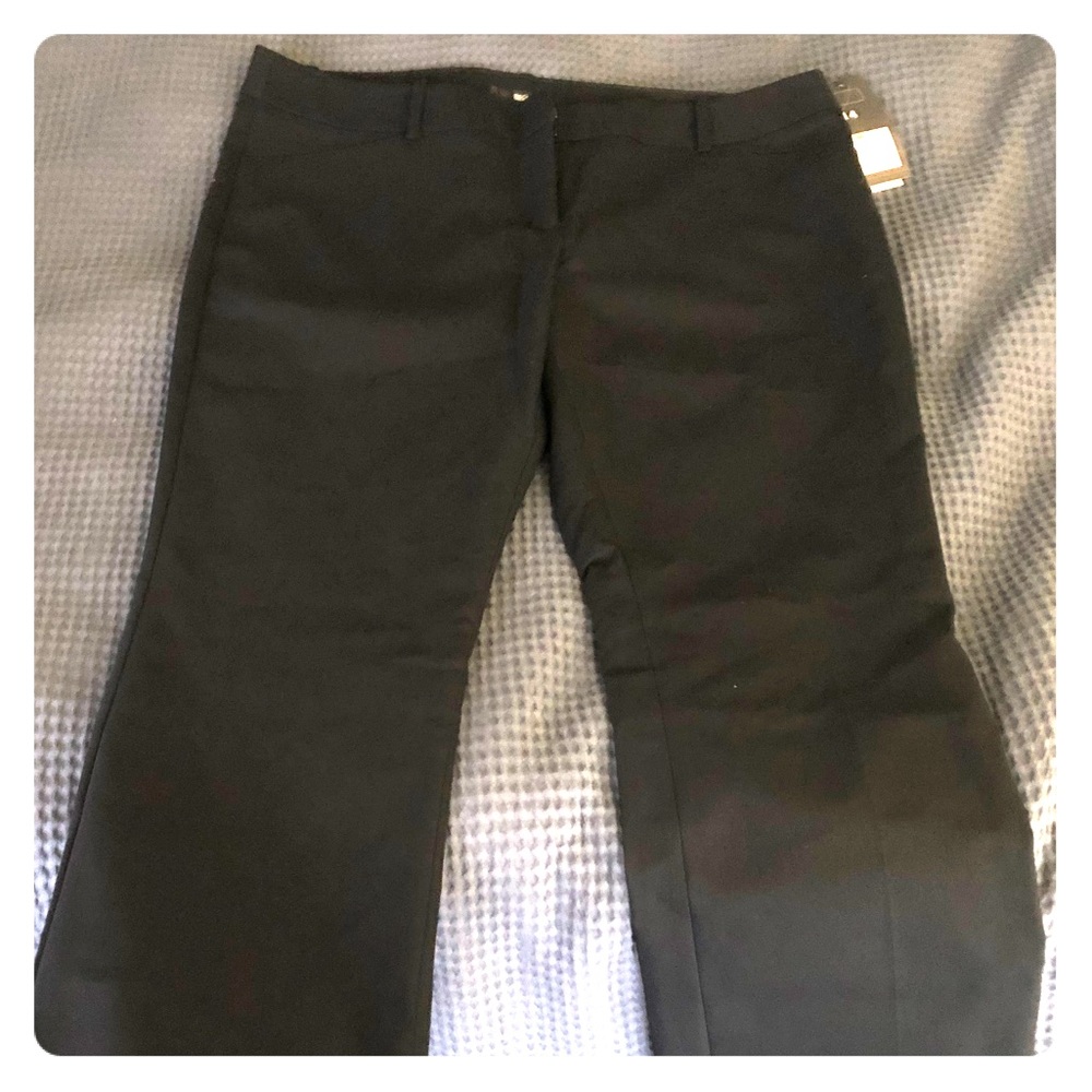 Black Mossimo Pleated Dress Pants